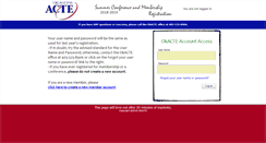 Desktop Screenshot of conference.okacte.org